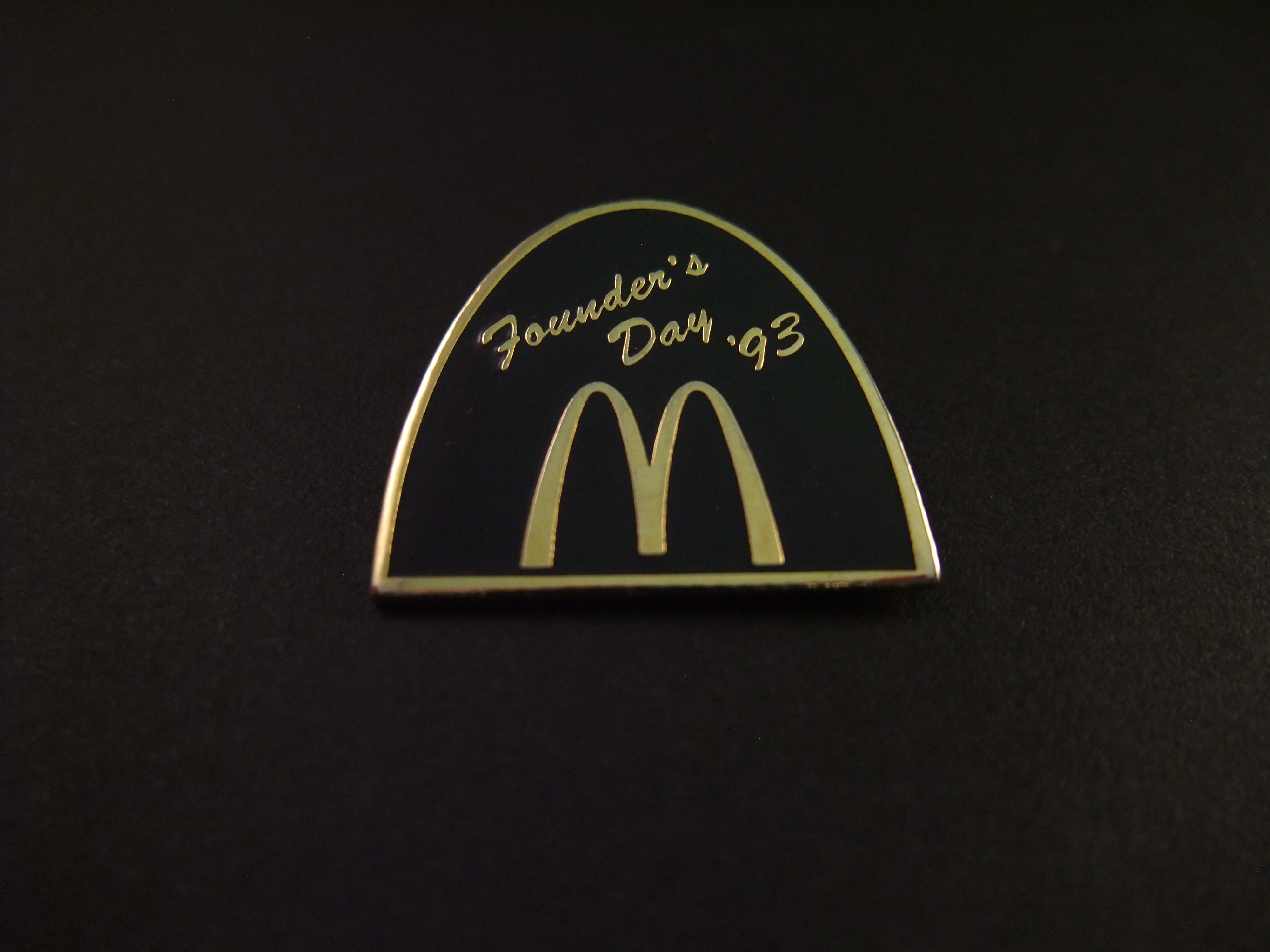 McDonald's Founder's Day. 1993 ( in oktober dag viert McDonald’s wereldwijd de geboortedag en het gedachtegoed van oprichter Ray Kroc